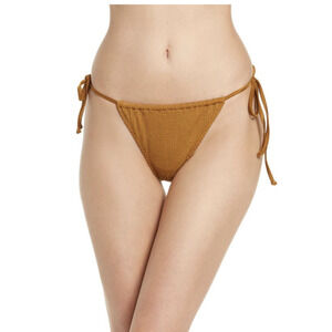 GOOD AMERICAN Always Fit Tiny Ties Bikini Bottoms